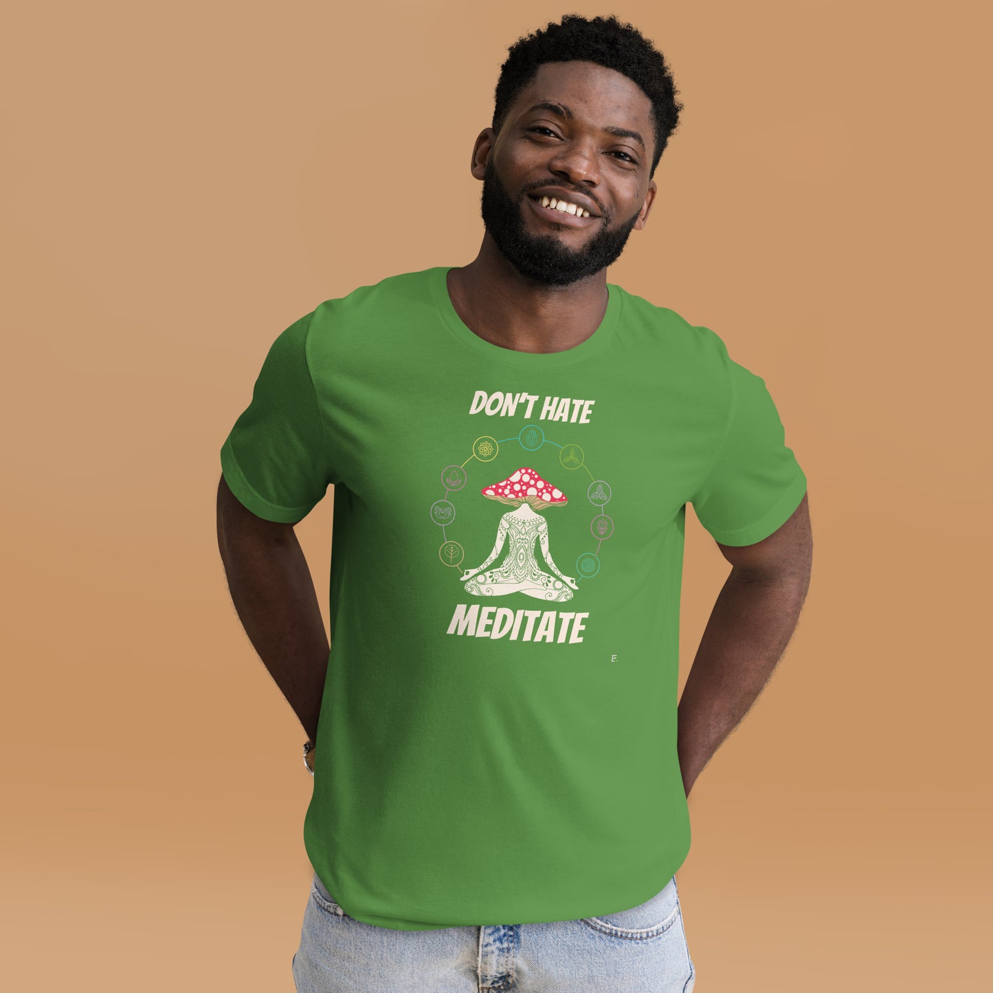 Don't Hate Meditate T-Shirt   e.